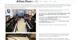 Desktop Screenshot of allisonpiano.bc.ca